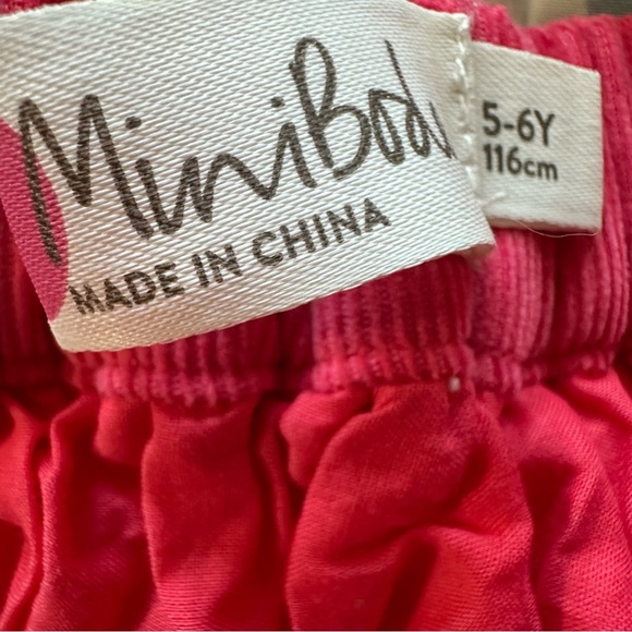 Mini Boden Pink Embellished Skater Skirt - Picture 4 of 5